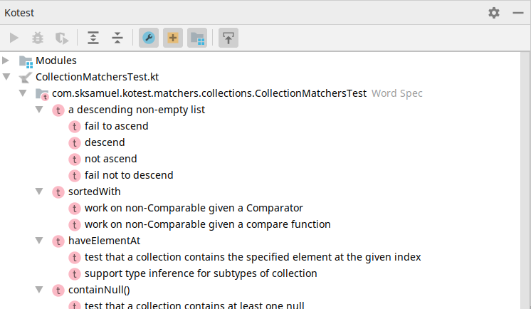 Pruebas en el explorador de pruebas